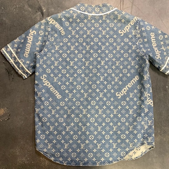 Louis V supreme baseball jersey (reserved) - Picture 6 of 7